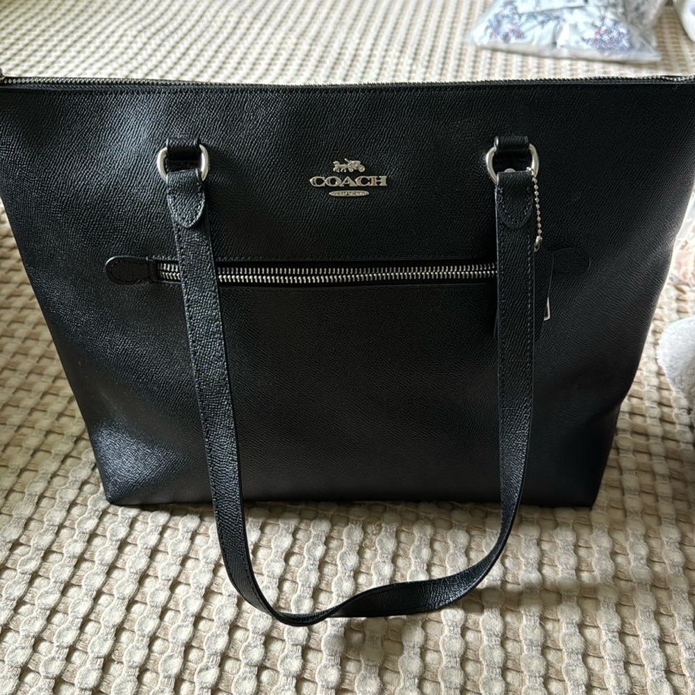 Black Coach Bag & Wallet